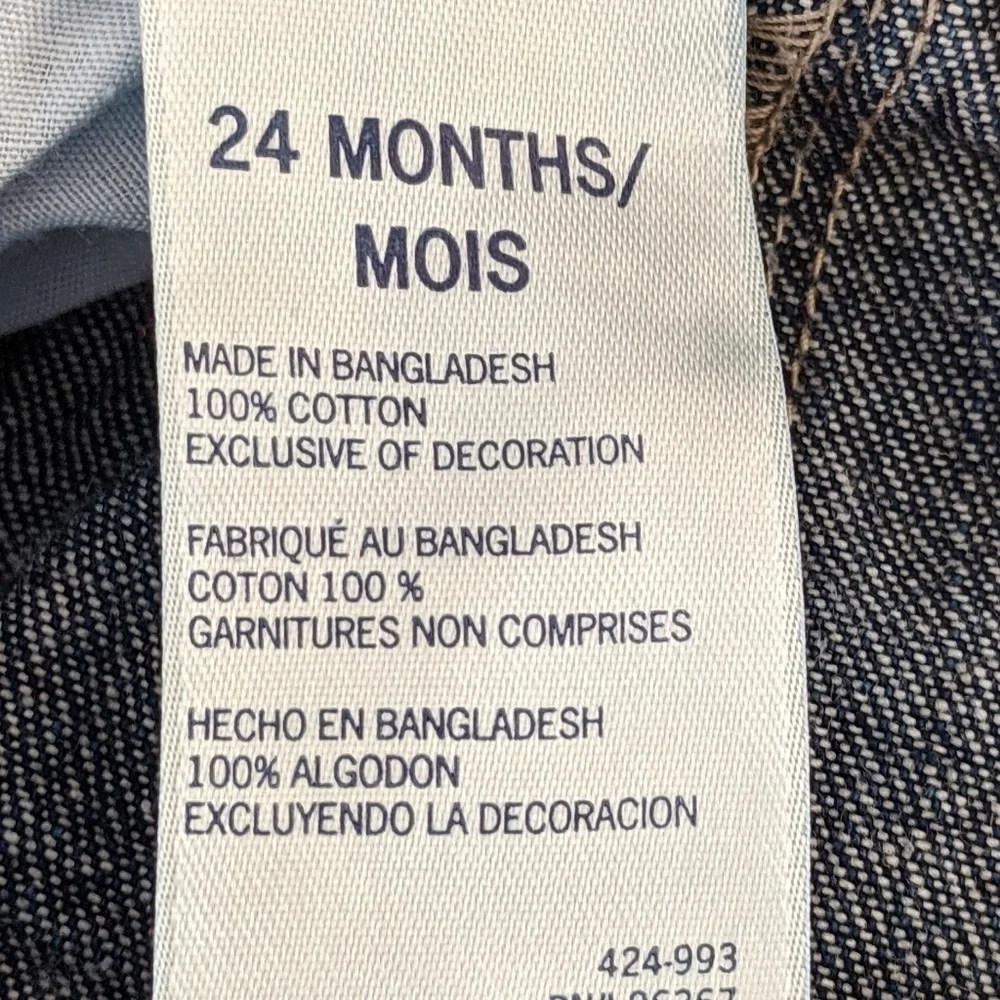 Oshkosh Denim Jean Overall 24m